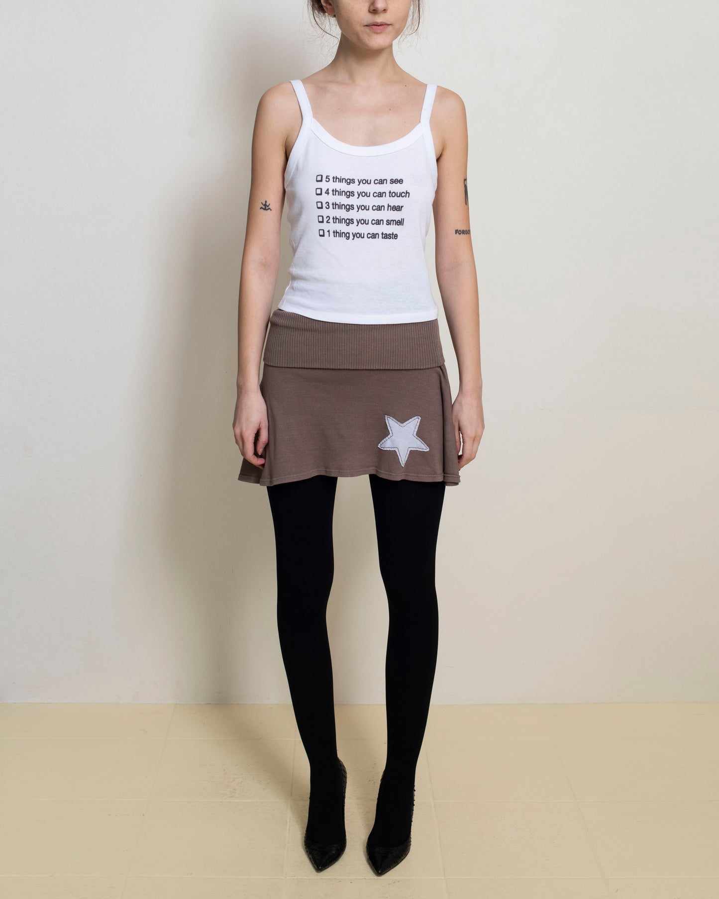 Angel Moon - Mud Star Mini Skirt