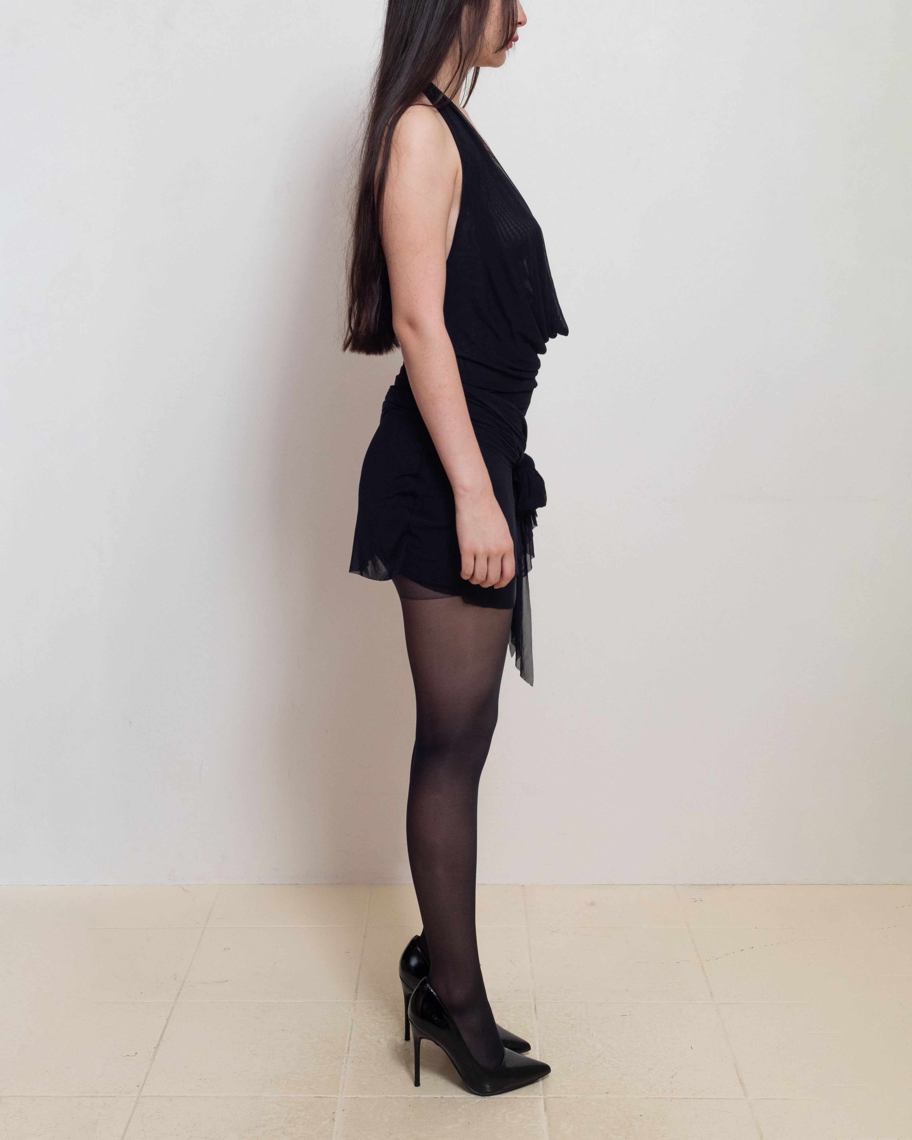 Midnight Mesh Psyche Dress