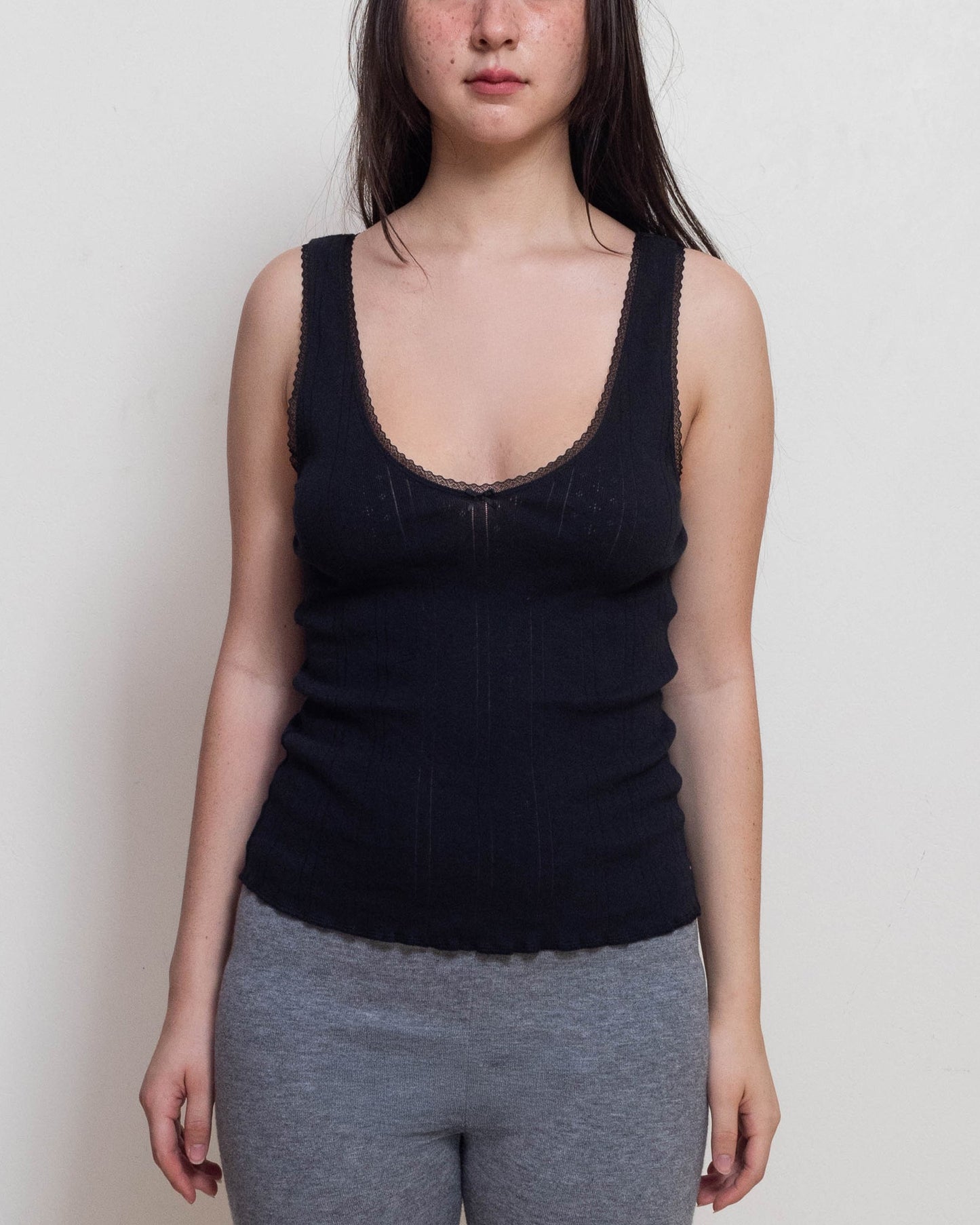 The Scoop Tank in Black