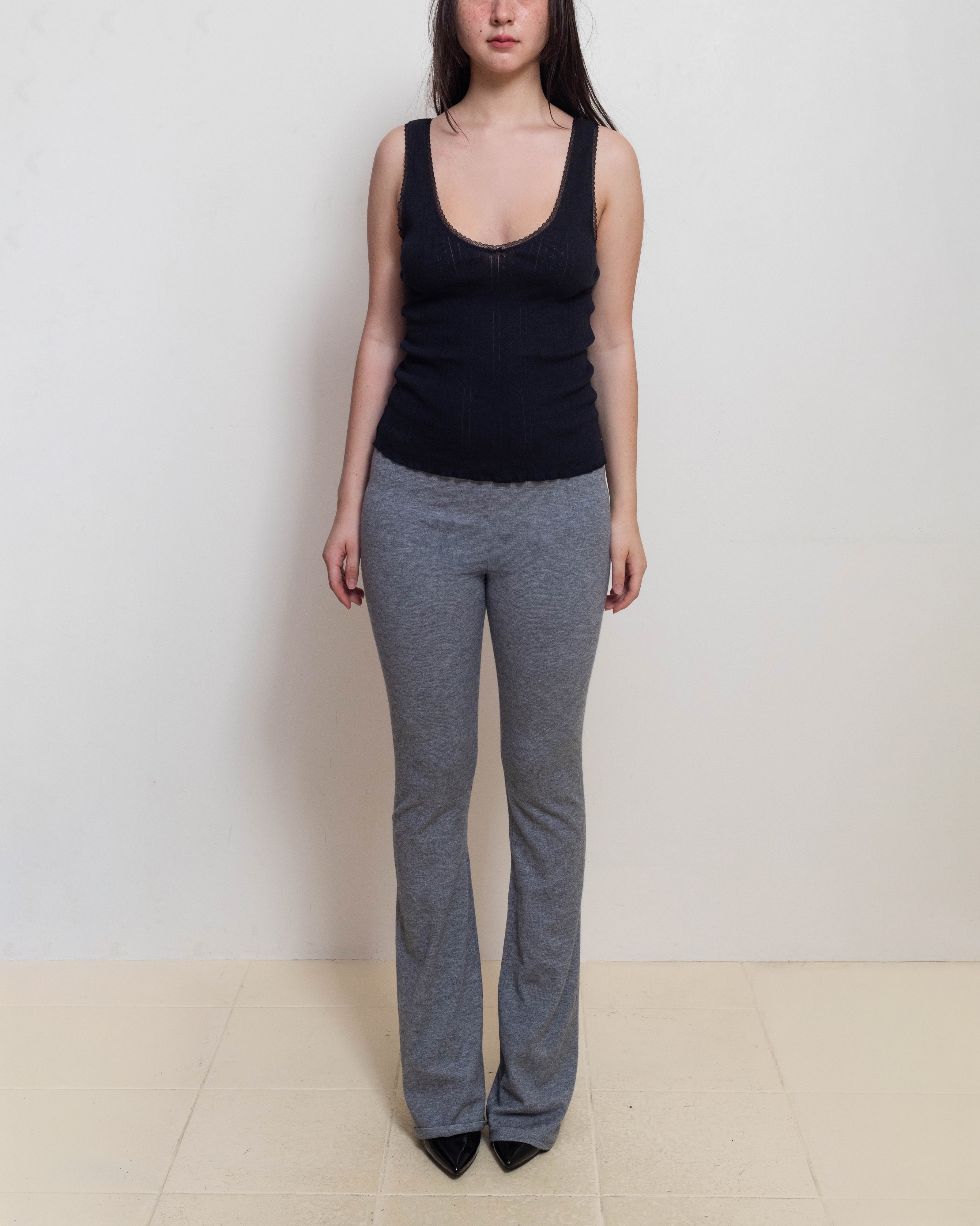 The Scoop Tank in Black