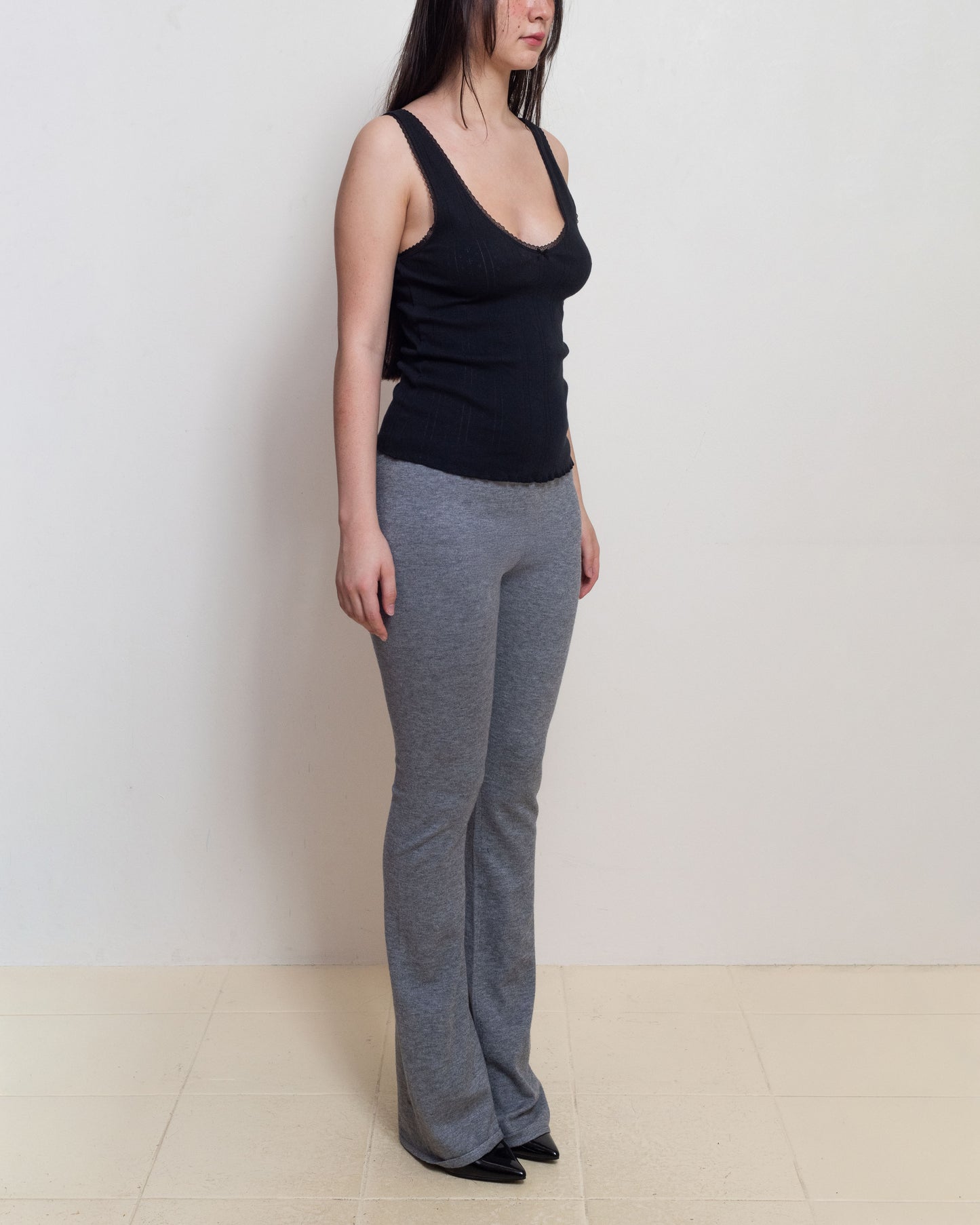 The Scoop Tank in Black