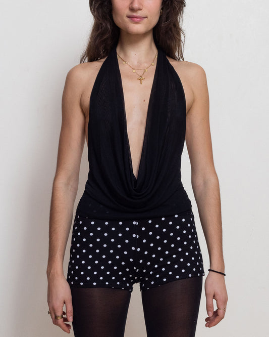 Midnight Mesh Psyche Top