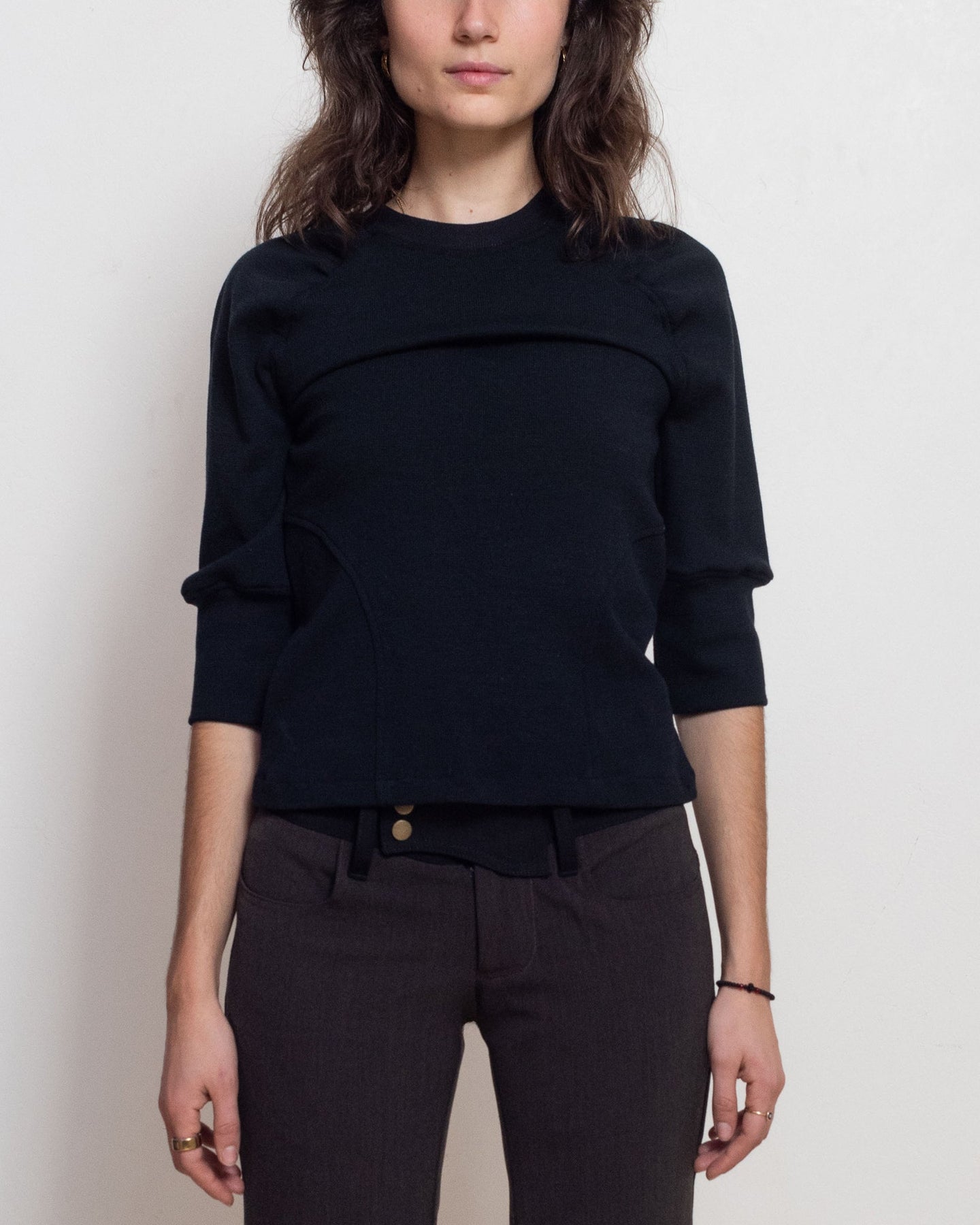 Raglan Puff Sleeve Top