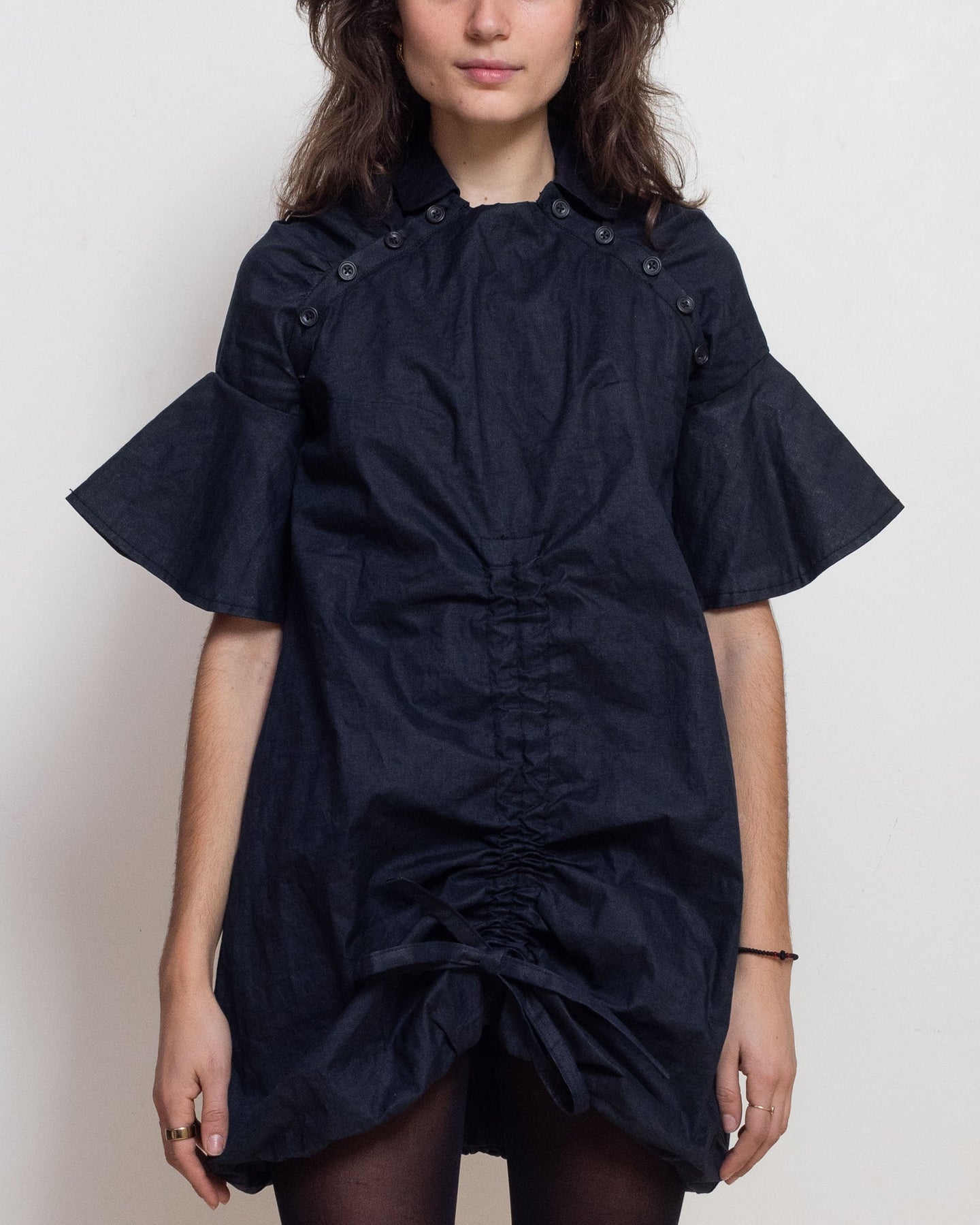 Waterproof Raglan Puff Dress