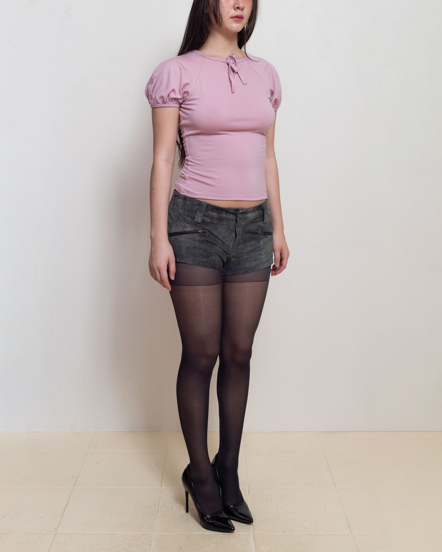 Uniform Shorts in Ash