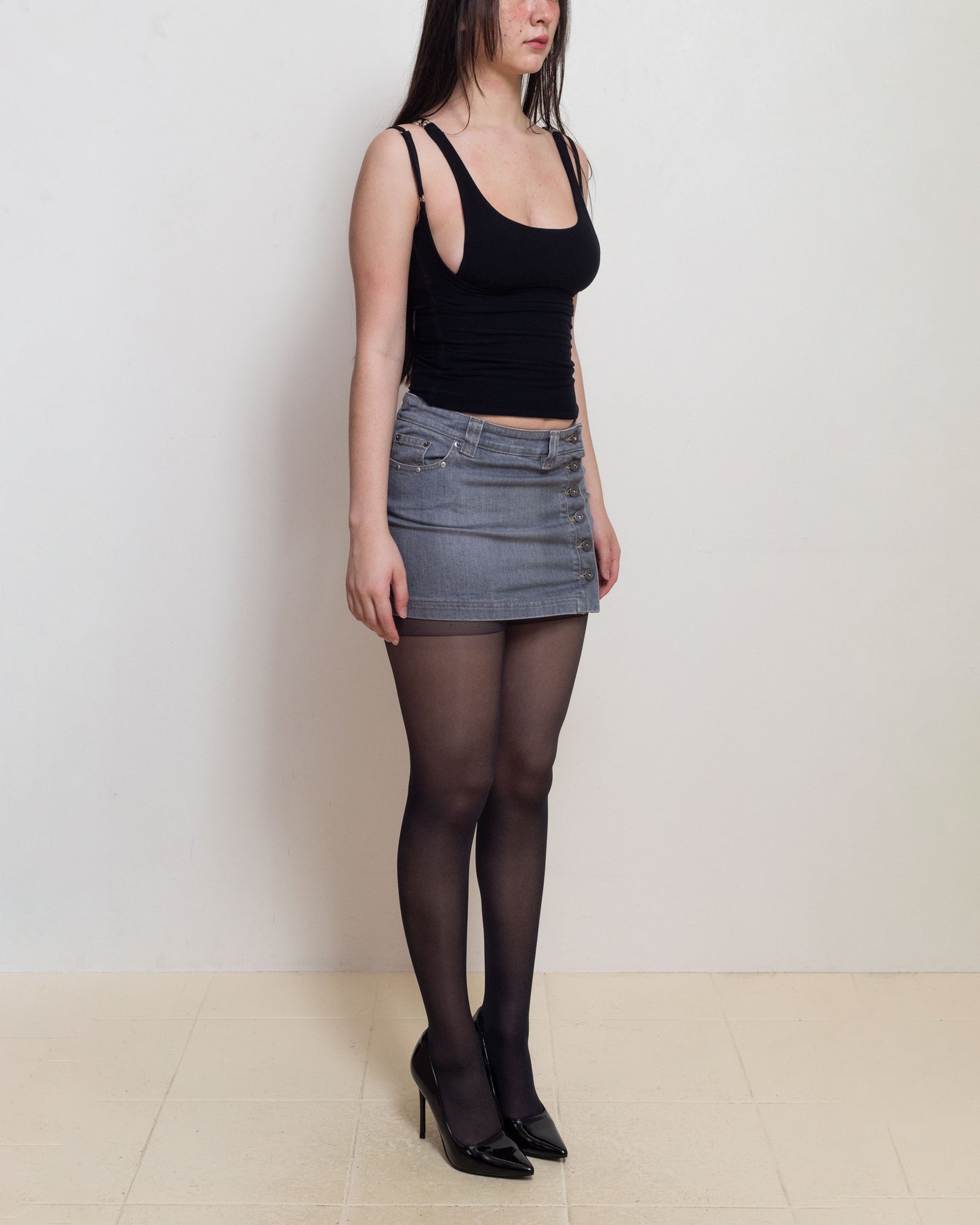 Bellatrix Stud Mini Skirt