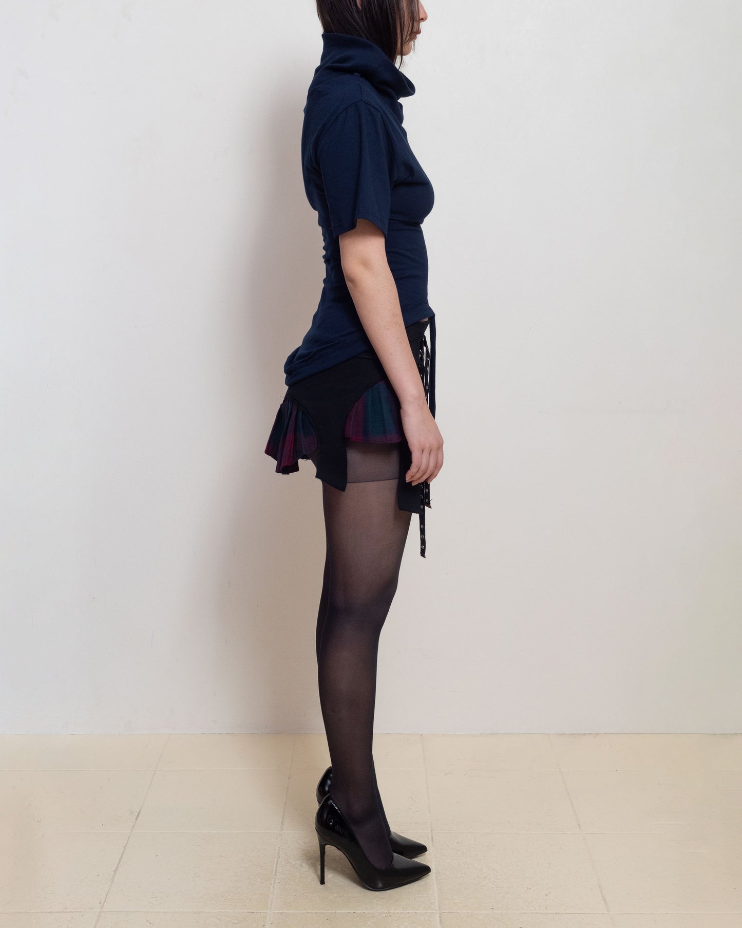 Navy Flip Reversible T-Shirt