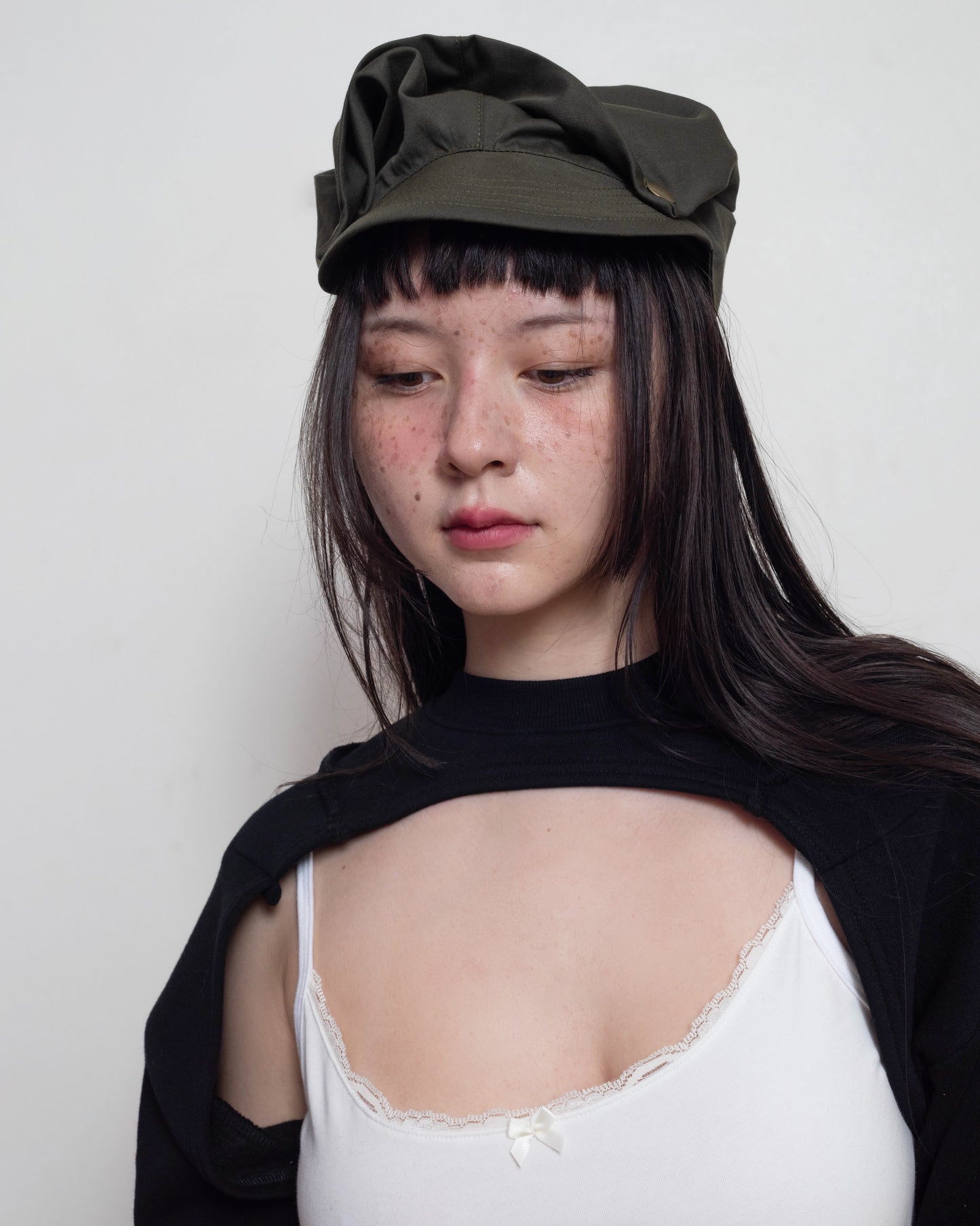 Olive Nun Cap
