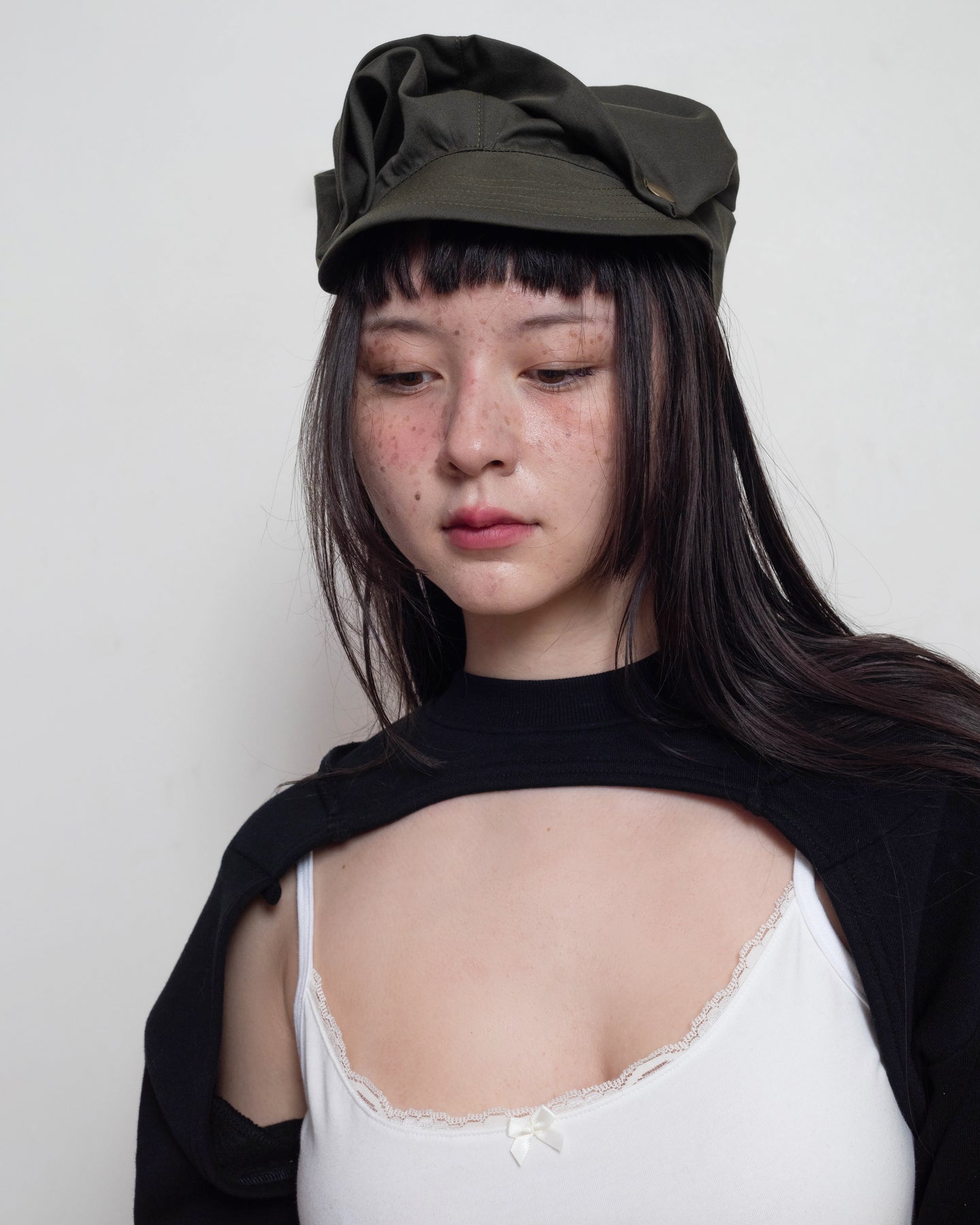 Olive Nun Cap